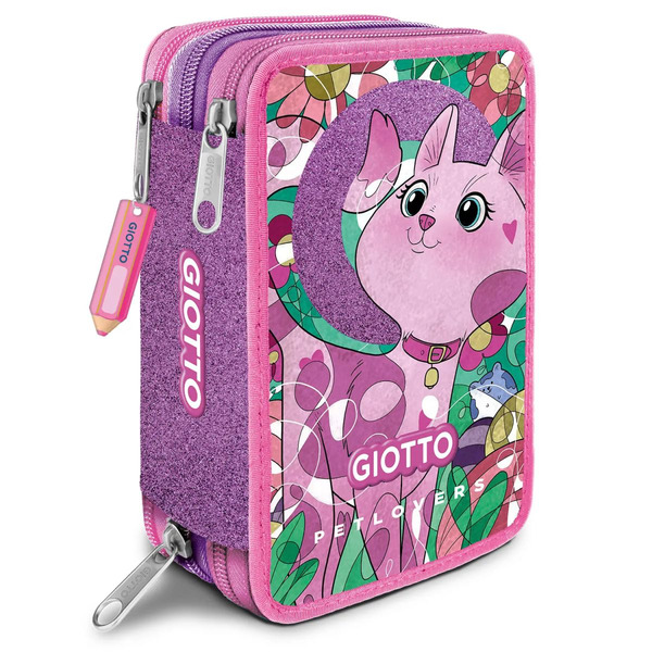 ASTUCCIO 3 ZIP GIOTTO PETLOVERS SMART STILNOVO 18+18 GATTO