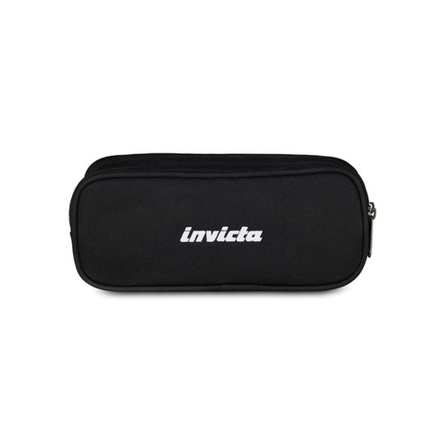 2ZIP PLAIN GRS INVICTA PENCIL BAG