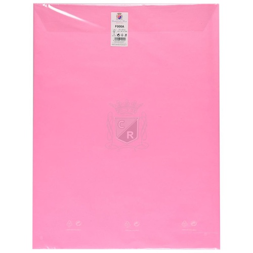 CARTA VELINA 21gr. 50x76cm. BS x24F F000A ROSA