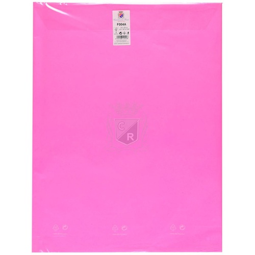 CARTA VELINA 21gr. 50x76cm. BS x24F F004A ROSA BABY