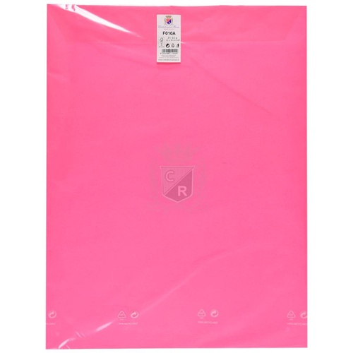 CARTA VELINA 21gr. 50x76cm. BS x24F F010A ROSA SALMONE