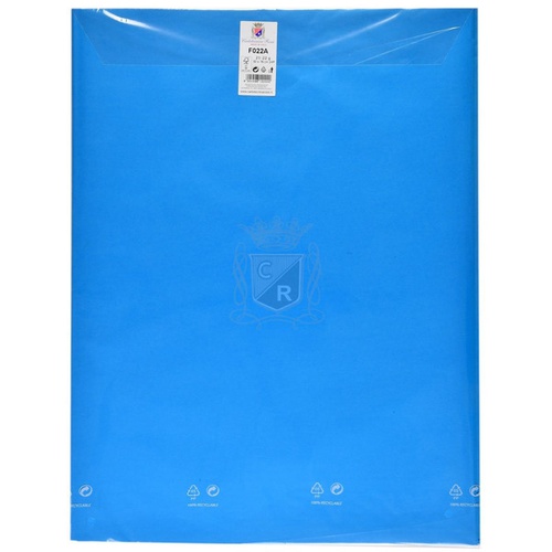 CARTA VELINA 21gr. 50x76cm. BS x24F F022A TURCHESE