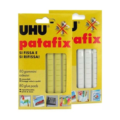 GOMMINI ADESIVI REMOVIBILI UHU PATAFIX 80 gommini