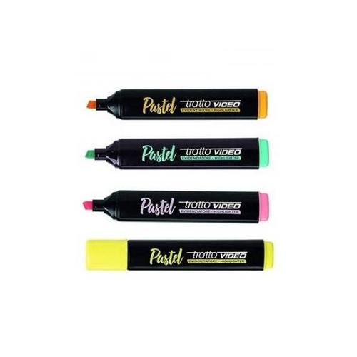 EVIDENZIATORE TRATTO VIDEO PASTEL ARANCIONE MANDARINO