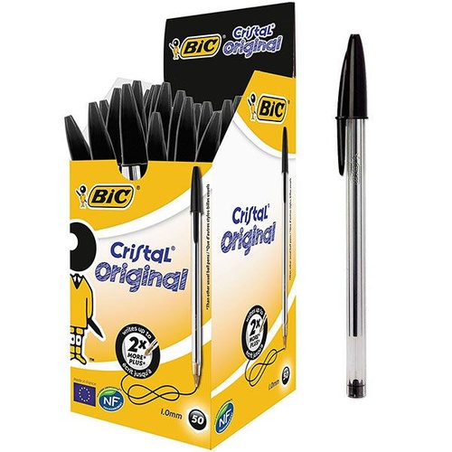 PENNA SFERA BIC CRISTAL ORIGINAL 1,0 NERO