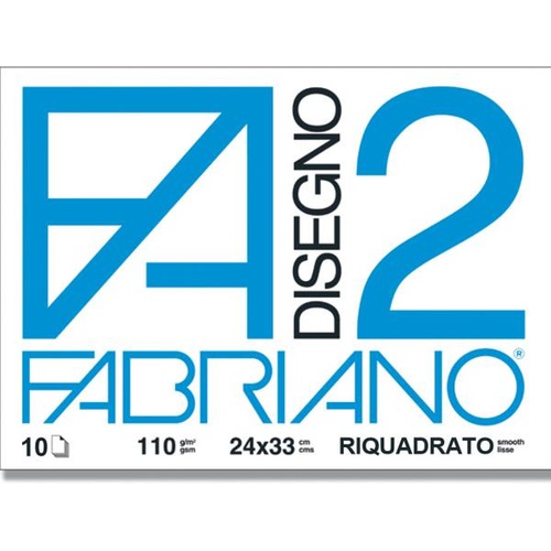 ALBUM DISEGNO F2 24X33 10F LISCIO RIQUADRATO