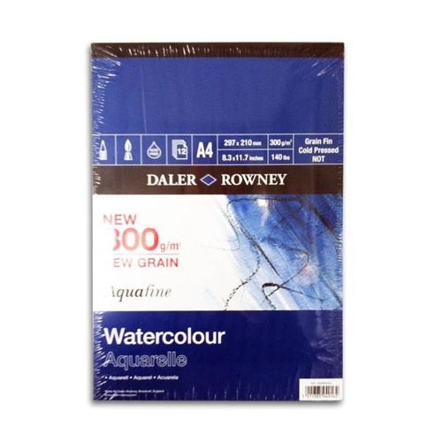 BLOCCO ACQUERELLO AQUAFINE A4 fg.12 gr.300