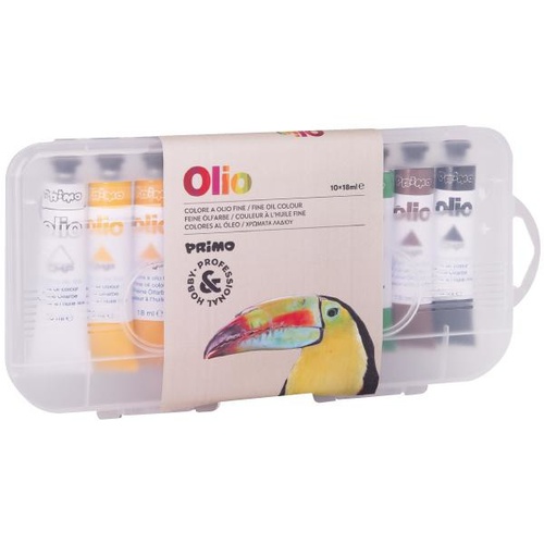 COLORI AD OLIO CMP PRIMO T7 18ml. SCATOLA PPL x10