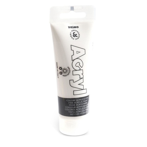 COLORI TEMPERA ACRILICA CMP PRIMO TUBO 75ml. BIANCO 100