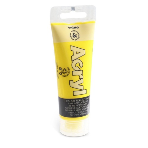 COLORI TEMPERA ACRILICA CMP PRIMO TUBO 75ml. GIALLO PRIMARIO 201