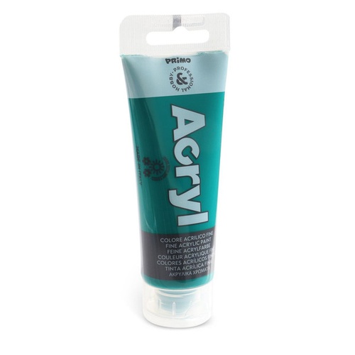 COLORI TEMPERA ACRILICA CMP PRIMO TUBO 75ml. VERDE SMERALDO 641