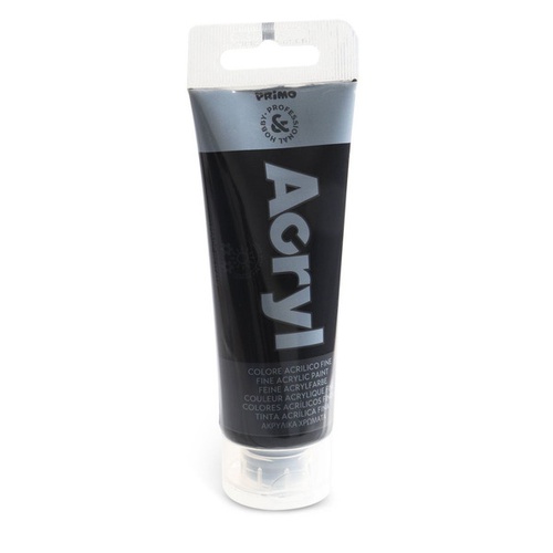 COLORI TEMPERA ACRILICA CMP PRIMO TUBO 75ml. NERO 800
