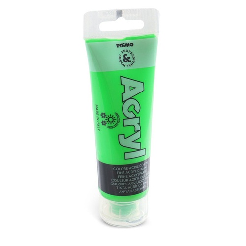 COLORI TEMPERA ACRILICA CMP PRIMO TUBO 75ml. VERDE FLUO 610