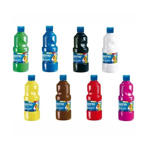 COLORI TEMPERA ACRILICA GIOTTO ml.500 BIANCO