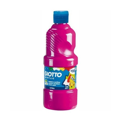 COLORI TEMPERA ACRILICA GIOTTO ml.500 MAGENTA