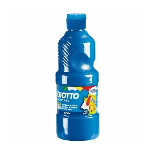 COLORI TEMPERA ACRILICA GIOTTO ml.250 CIANO