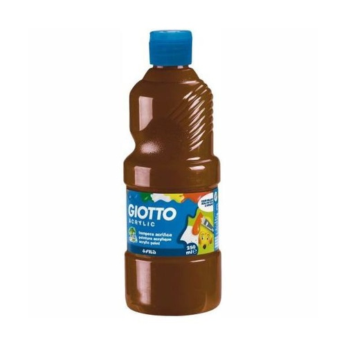 COLORI TEMPERA ACRILICA GIOTTO ml.250 MARRONE