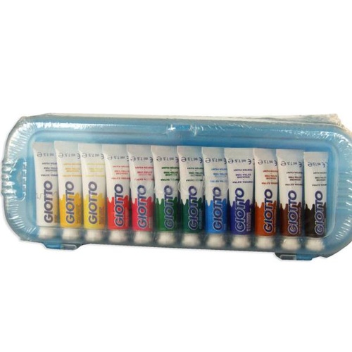 COLORI TEMPERA GIOTTO TUBO 3 7,5ml x12