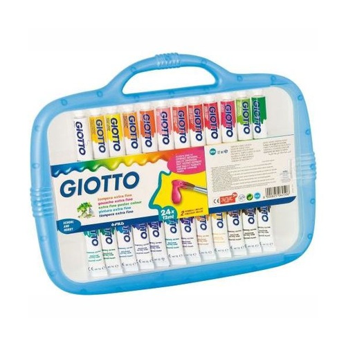 COLORI TEMPERA GIOTTO TUBO 4 12ml x24