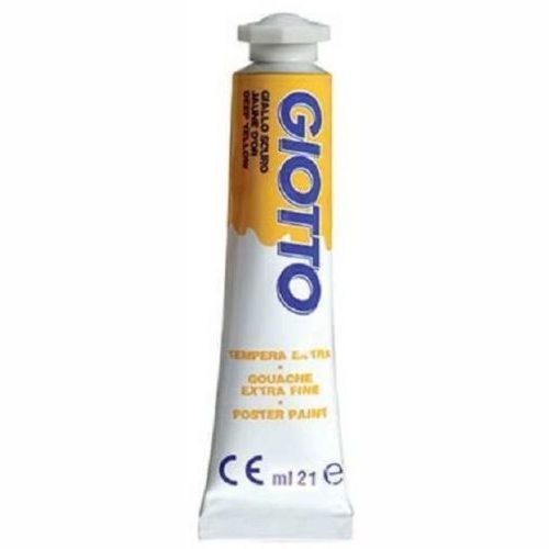 COLORI TEMPERA GIOTTO TUBO 4 12ml SFUSI GIALLO SCURO