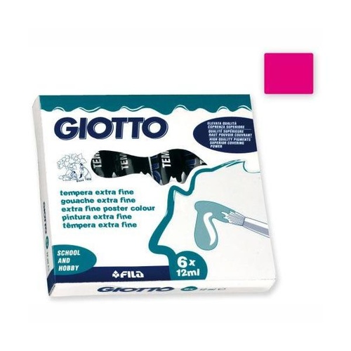 COLORI TEMPERA GIOTTO TUBO 4 12ml SFUSI MAGENTA