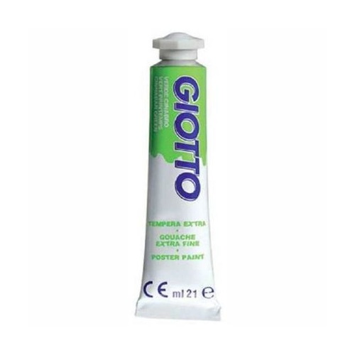 COLORI TEMPERA GIOTTO TUBO 4 12ml SFUSI VERDE CINABRO