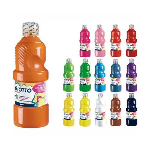 COLORI TEMPERA PRONTA GIOTTO ml.500 ARANCIO