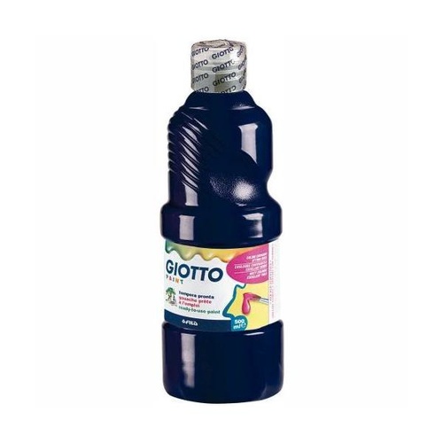 COLORI TEMPERA PRONTA GIOTTO ml.500 NERO