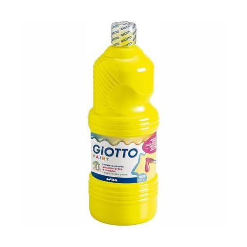COLORI TEMPERA PRONTA GIOTTO ml.1000 GIALLO PRIMARIO