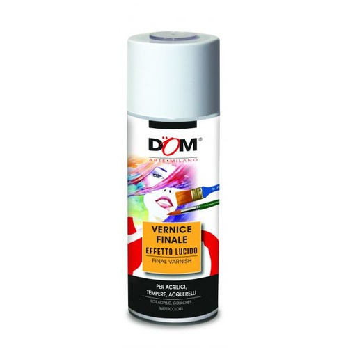 VERNICE FINALE LUCIDA SPRAY BOMBOLA ML.400 PER ACRILICI