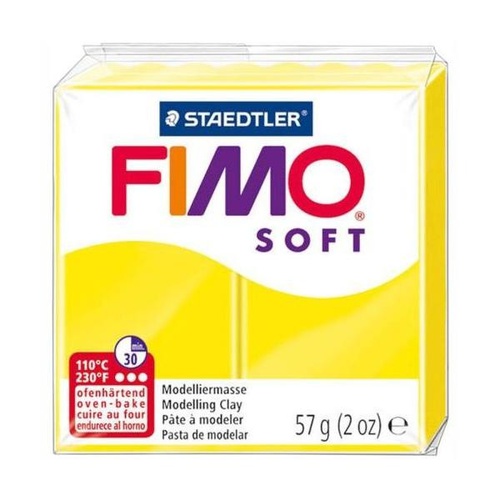 FIMO SOFT PANETTO gr.57 giallo limone