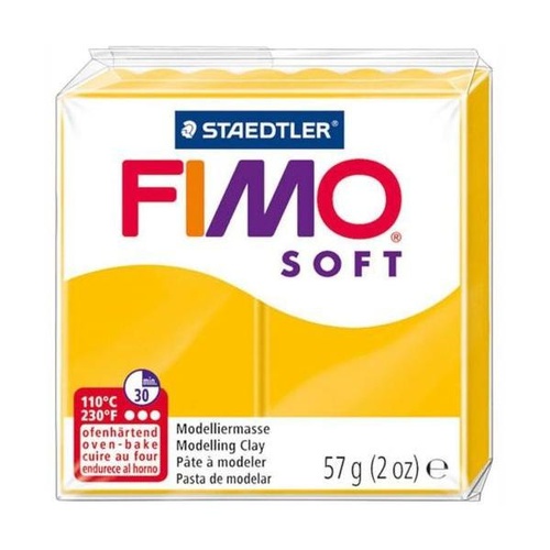 FIMO SOFT PANETTO gr.57 giallo sole