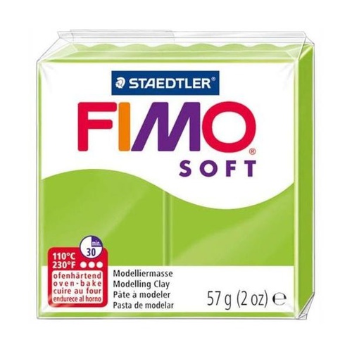 FIMO SOFT PANETTO gr.57 verde mela