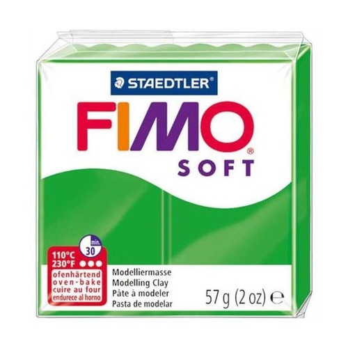 FIMO SOFT PANETTO gr.57 verde tropici