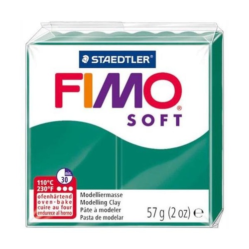 FIMO SOFT PANETTO gr.57 smeraldo