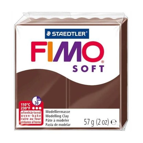 FIMO SOFT PANETTO gr.57 cioccolata