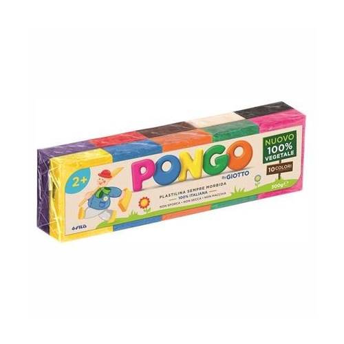 PONGO BY GIOTTO CONFEZIONE 500gr 10 COLORI