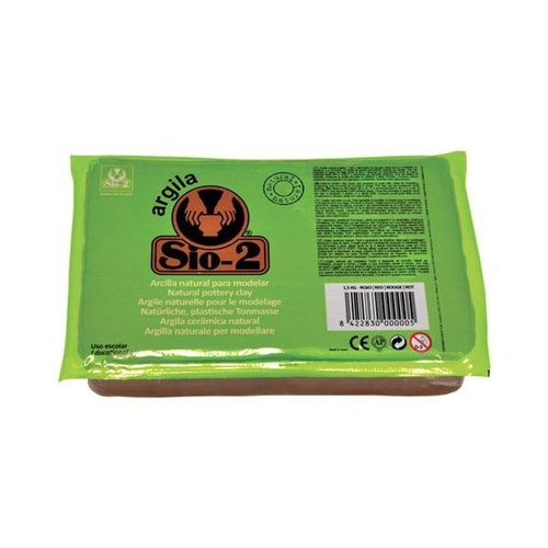 ARGILLA PANETTO KG. 1,5 ROSSO
