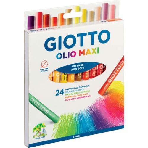 PASTELLI AD OLIO GIOTTO MAXI x24