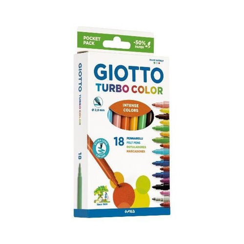 PENNARELLI GIOTTO TURBOCOLOR x18