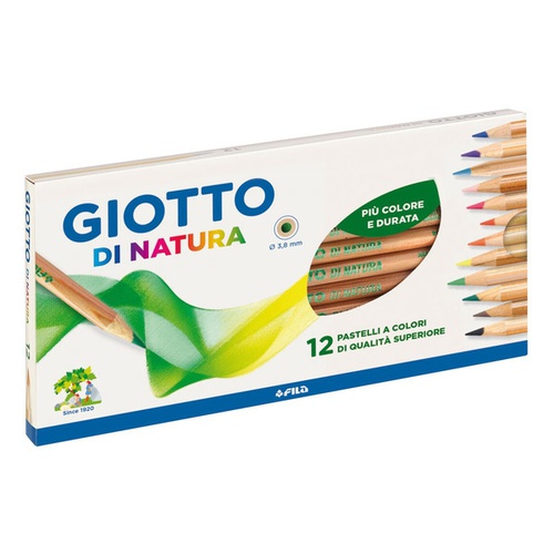 PASTELLI MATITA GIOTTO DI NATURAx12