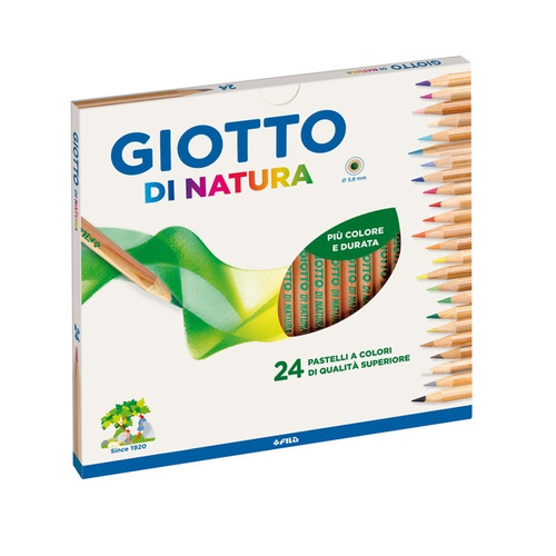 PASTELLI MATITA GIOTTO DI NATURAx24