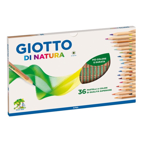 PASTELLI MATITA GIOTTO DI NATURAx36