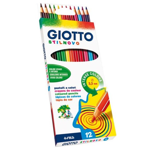 PASTELLI MATITA GIOTTO STILNOVOx12
