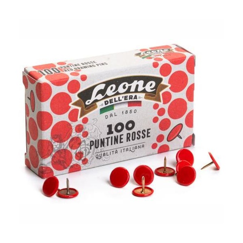 PUNTINE DISEGNO COLORATE Cf.x100 ROSSO