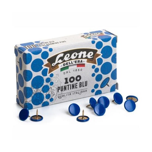 PUNTINE DISEGNO COLORATE Cf.x100 BLU