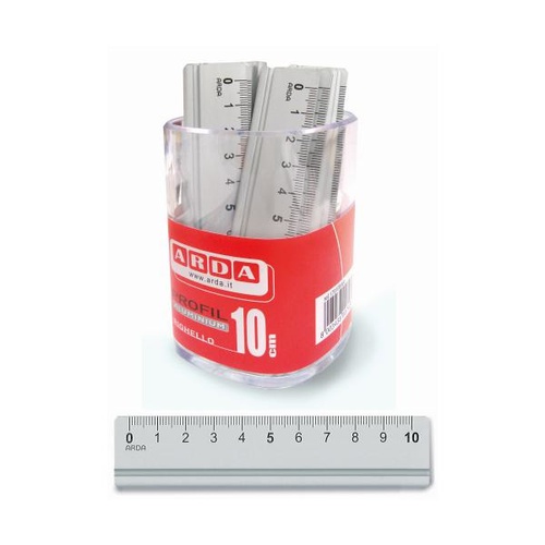 RIGHELLO ARDA PROFIL ALLUMINIO cm.10