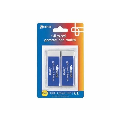 BLISTER GOMME PER MATITA ITERNET ARTIGLIO S20 x2