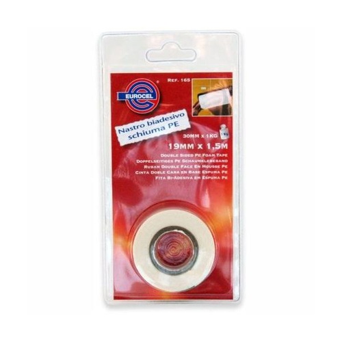 BLISTER NASTRO BIADESIVO SCHIUMA 19X1,5 x1