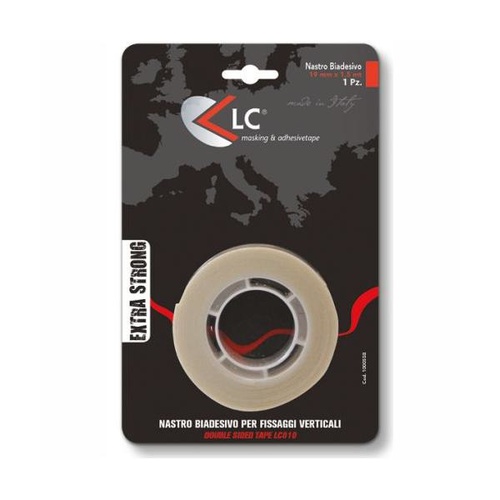 BLISTER NASTRO BIADESIVO LC EXTRASTRONG 19X1,5 x1